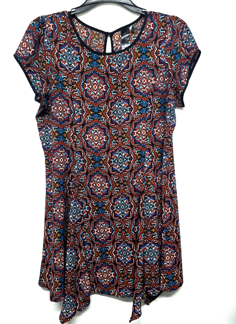 Trixxi Women's Mini Dress Size XL Multicolor Paisley